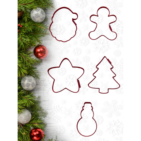Cortador de Cerâmica Manual Natalino 25cm Cerâmica Fria Natal