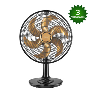 Ventilador de Mesa Turbo 40cm Oscilante Preto Forte e Silencioso em Oferta na Shopee