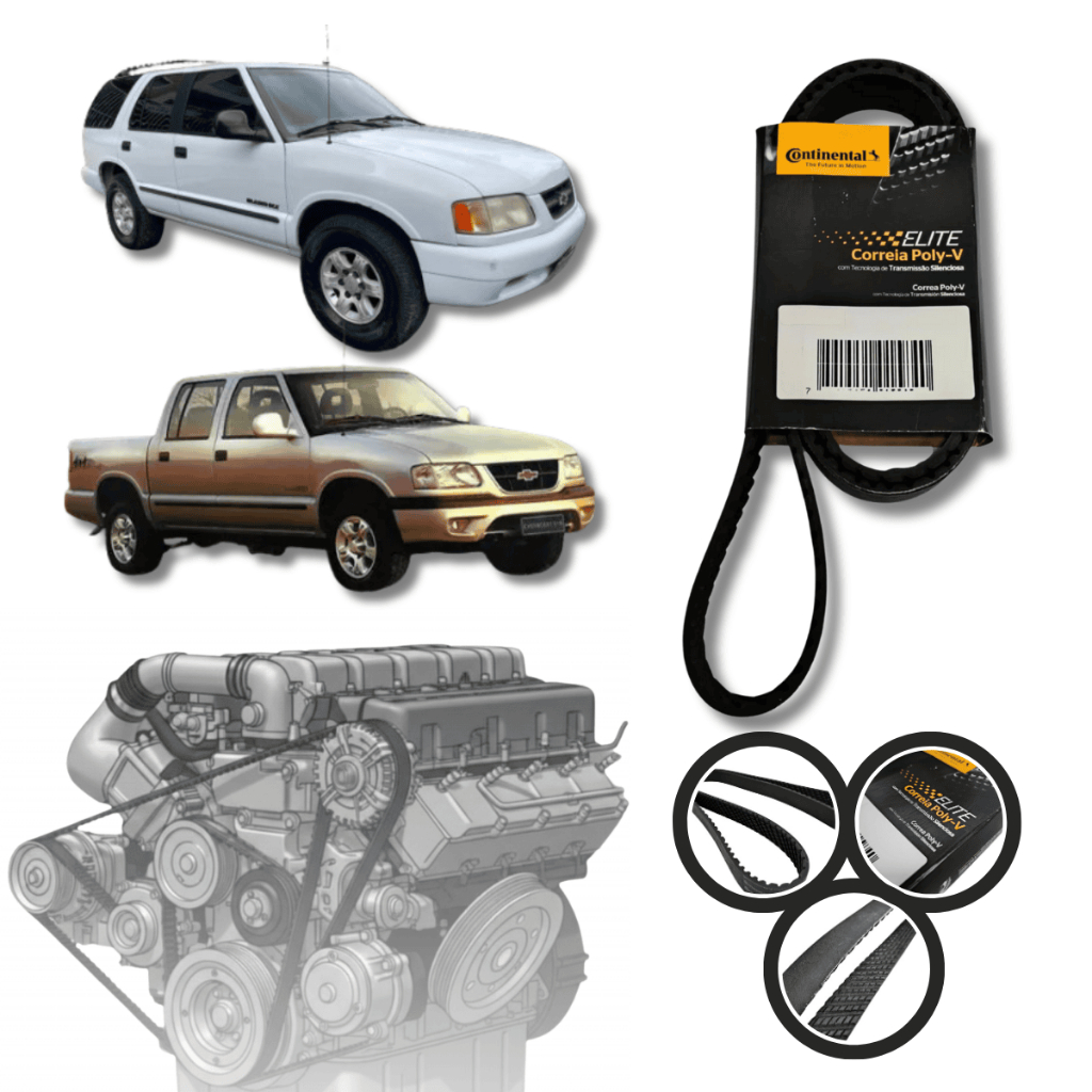 Correia Do Alternador Chevrolet 7PK1340 Continental