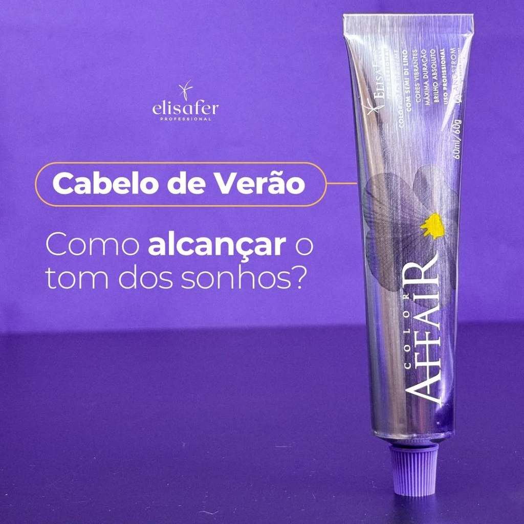 Coloração Profissional Elisafer Affair Todas as Cores