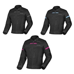 JAQUETA FEMININA MOTOCICLISTA MOTOQUEIRA VENTILADA SHIVER COM PROTEÇÃO ESTILO X11 BREEZE TEX RONIN RACING SPEED