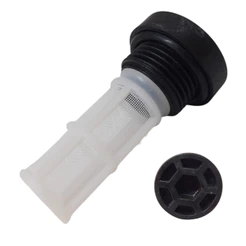 Bujão Tanque Diesel M38 Rosca Grossa Com Filtro Peneira BEPO