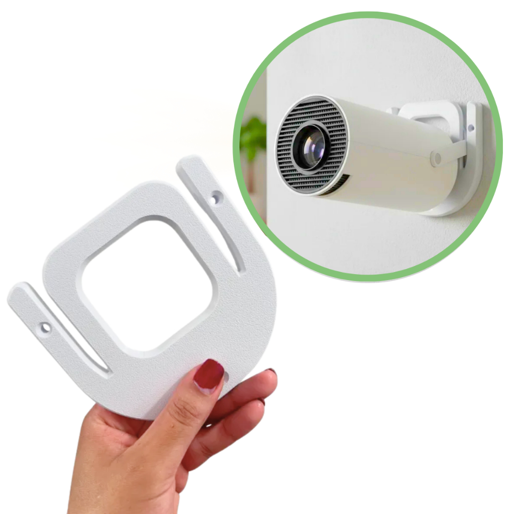 Suporte Para Projetor Hy300 Teto E Parede Cor Branco em Oferta na Shopee