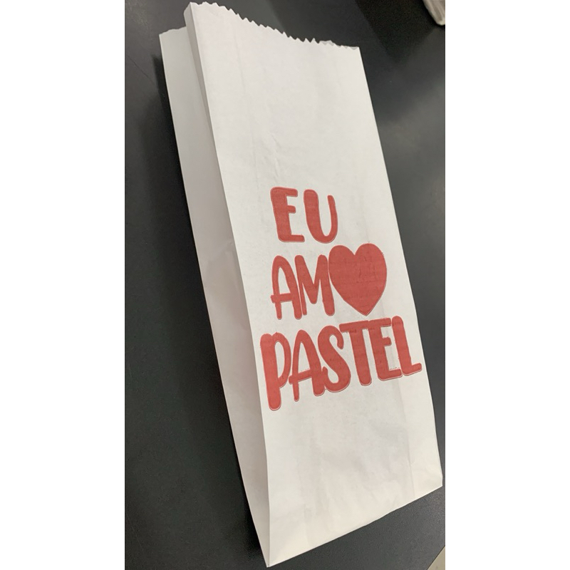 Embalagem p/ Pastel Barreira De Gordura 2kg c/460g (+/- 100un) Embale Bem