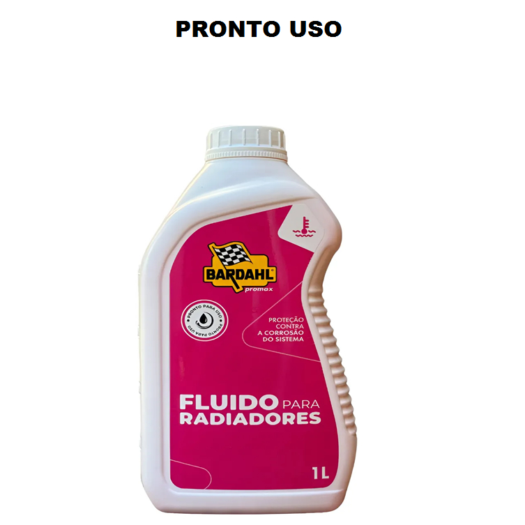 ADITIVO ROSA PARA RADIADOR BARDAHL 1 LITRO PRONTO USO