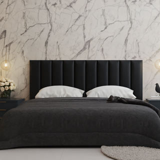 Kit 5 á 10 Cabeceiras de Cama Casal Box Courino Estofada Modular 45x20cm Decoração Para Quarto em Oferta na Shopee