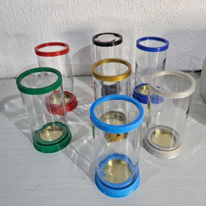 Suporte para Vela 7 dias Vidro Antichama Base de Polipropileno Resistente ao Calor em Oferta na Shopee