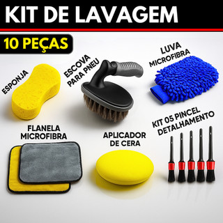 "Kit Lavagem Automotiva: Só R$ 39,90! 🚗"