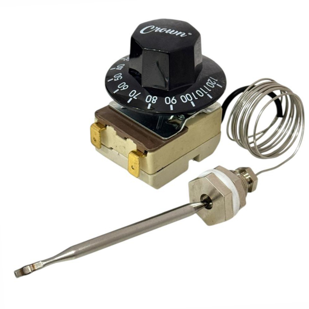 Termostato Crown Para Cafeteira Banho Maria Marchesoni Consercaf 20 á 120ºc 20A Com Bucha