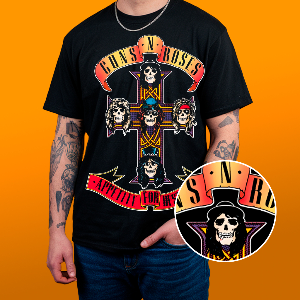 Camisa do Guns N Roses em Oferta | Shopee 2026