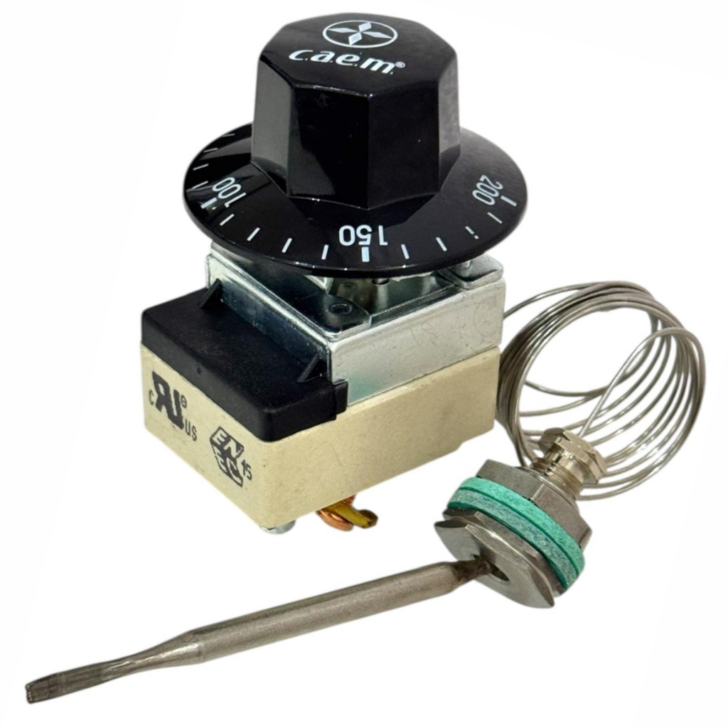 Termostato Caem 50 A 200°c Bucha M14 30a Fritadeira Siemsen Metvisa