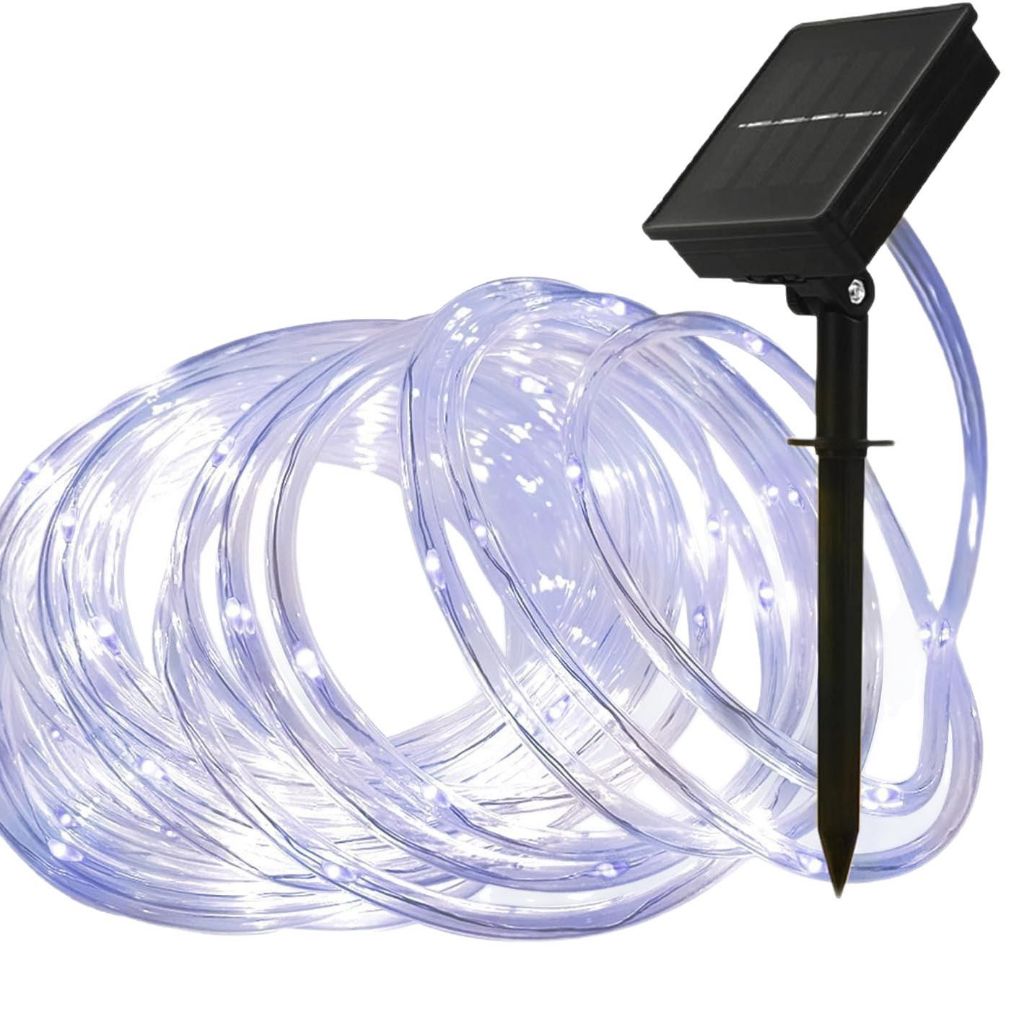 Led Luzes de Corda com Mini Placa Solar ao Ar Livre Decoração Natalina Led Mangueira em Led 10Mts - HWN-TP10BQ