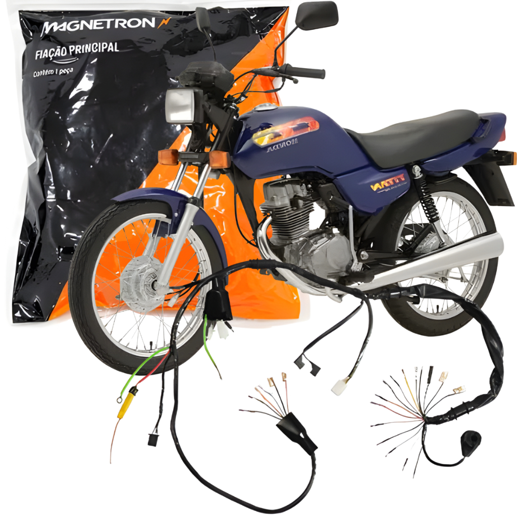 Chicote Fiacao Principal Cg Titan 125 Today 1992 ATÉ 1999 Original MAGNETRON em Oferta na Shopee