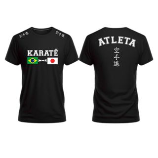 Camiseta de Karate Maculina Treino Academia Atleta 100% Algodão Carate Brasil Japão Artes Marciais UFC MMA em Oferta na Shopee