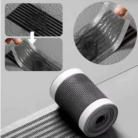 Tela (Protetor) Para Ralo Anti Inseto 5Mx10CM Adesivo Filtro Banheiro (WJ-1646) em Oferta na Shopee