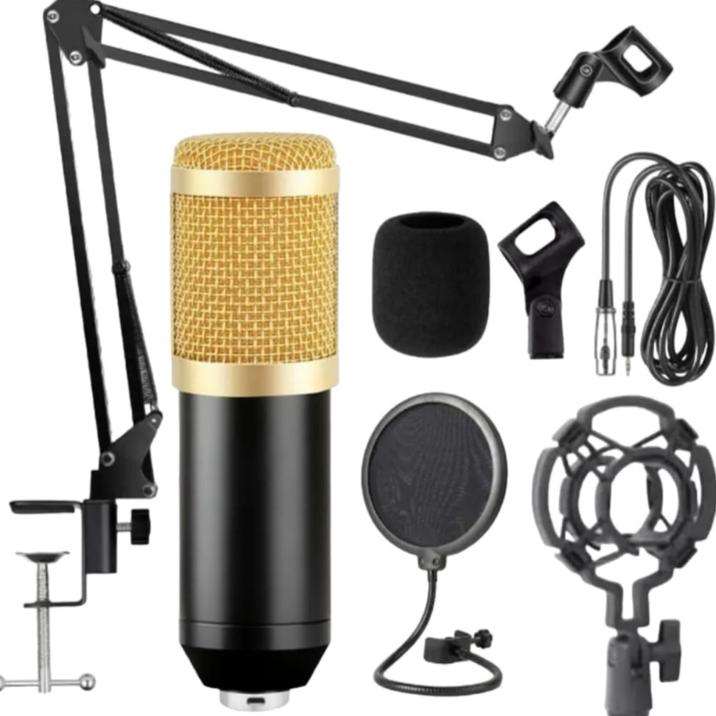 Kit Microfone Condensador Bm800: Onde Comprar | BuscaProdutos