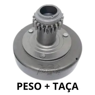 Embreagem Primária \ Automática da Biz 125 2005 2006 2007 2008 Com Peso + Taça Modelo Original