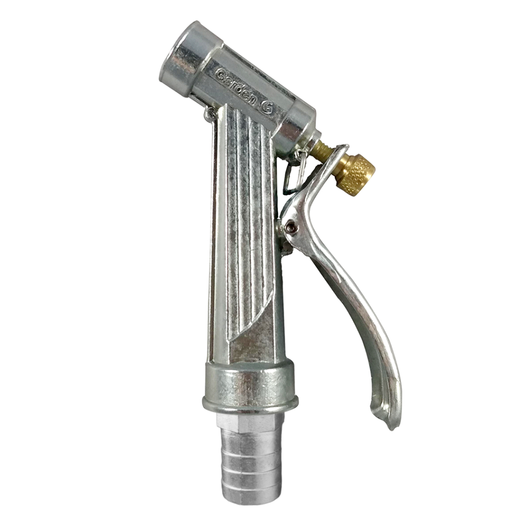 Esguicho Revolver Garden Metal Zamac 3/4 Espiga Pintado Com Epóxi Para Mangueira