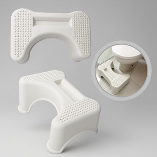 Banco Vaso Sanitário Apoio Pés Banquinho De Cócoras Antiderrapante Multiuso em Oferta na Shopee