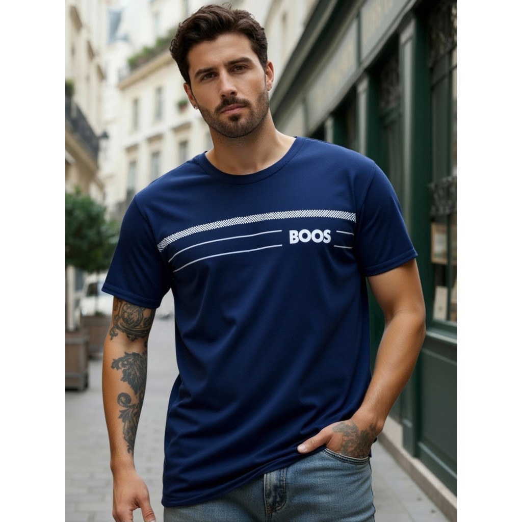 camiseta masculina manga curta estampa modelo novo 100% algodao