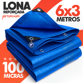 Lona Impermeavel 5x5 6x3 6x4 6x5 6x6 7x4 7x6 8x4 8x6 10x4 Construção Piscina Reforçada Chuva em Oferta na Shopee