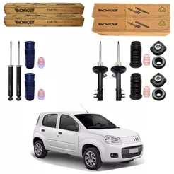 KIT 4 AMORTECEDOR UNO VIVACE C/ BARRA 2010 A 2020 MONROE KIT