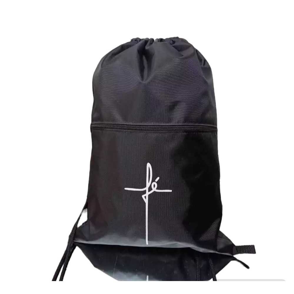 mochila sacola esportiva academia gym bag unisex impermeavel  fe