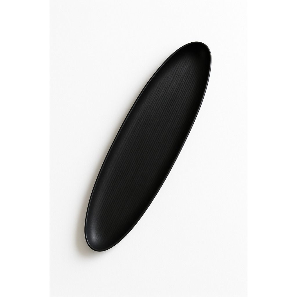 Bandeja Decorativa 60 cm x 17,5 cm em Resina de Madeira - Design Fino e Moderno em Oferta na Shopee