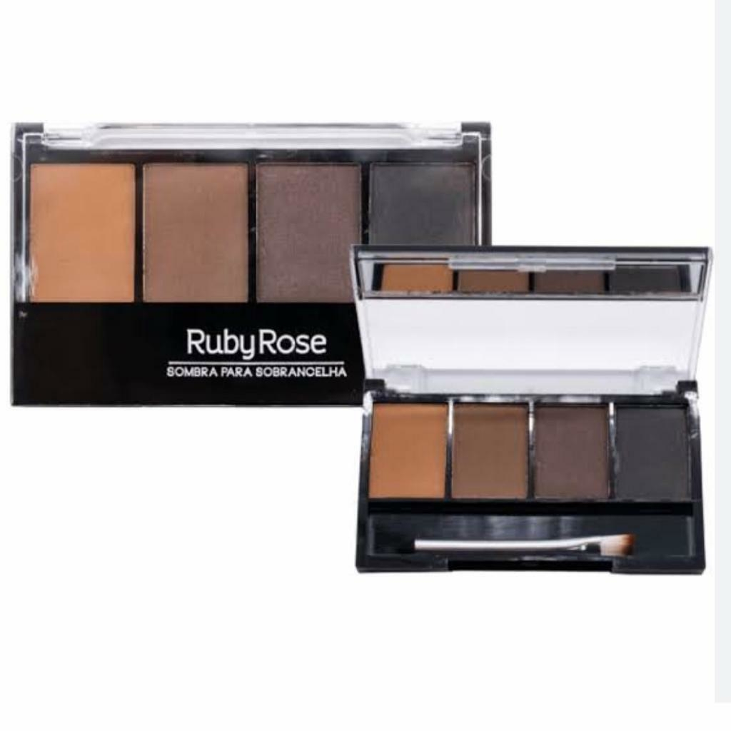 Paleta de Sombras de Sobrancelha Ruby Rose em Oferta na Shopee