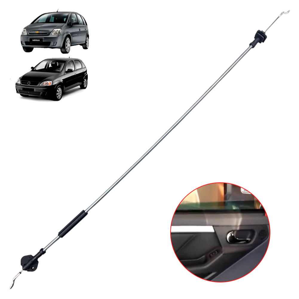 Cabo Abertura Fechadura do Pino Traseiro Dir / Esq Corsa Novo 2002 2003 a 2012 Meriva 2003 a 2012