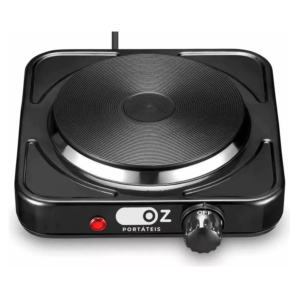 Fogão Elétrico Cooktop 1 Boca De Mesa Portátil 1000w Fei500Oz Oz em Oferta na Shopee