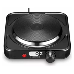 Fogão Elétrico Cooktop 1 Boca De Mesa Portátil 1000w Fei500Oz Oz