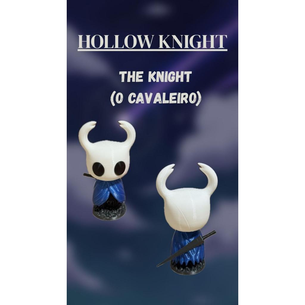 KNIGHT ( CAVALEIRO) 3D Hollow Knight/ Action Figure Hollownest Figura Colecionável/ Gamer