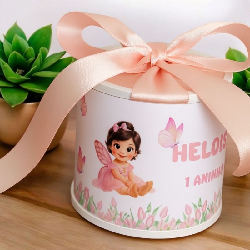 Tubolata Personalizada 5x6 cm • Lembrancinha Festa Infantil • Aniversário • Chá de Bebê • Brinde Personalizado