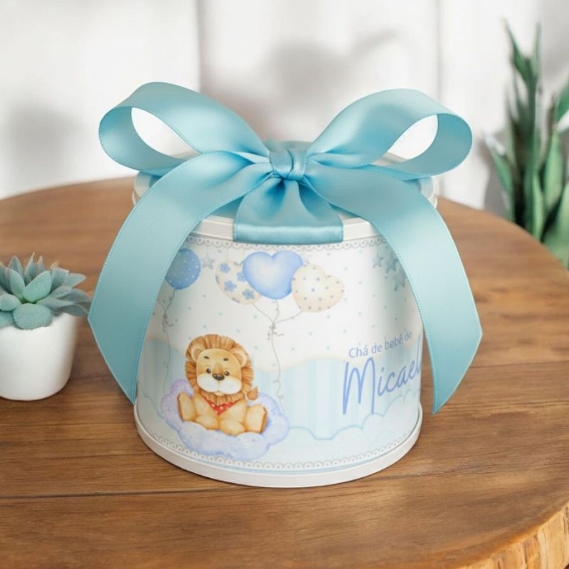 Tubolata Personalizada 5x6 cm • Lembrancinha Festa Infantil • Aniversário • Chá de Bebê • Brinde Personalizado