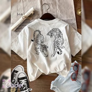 Camisa Camiseta T-Shirt Tigres Selvagens Estilo Vintage Algodão Aesthetic