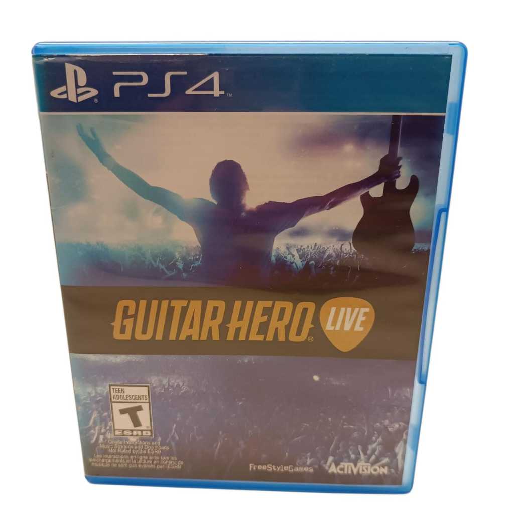 Jogo Guitar Hero Live Original Ps4 Guitarra Playstation 4 (Usado)