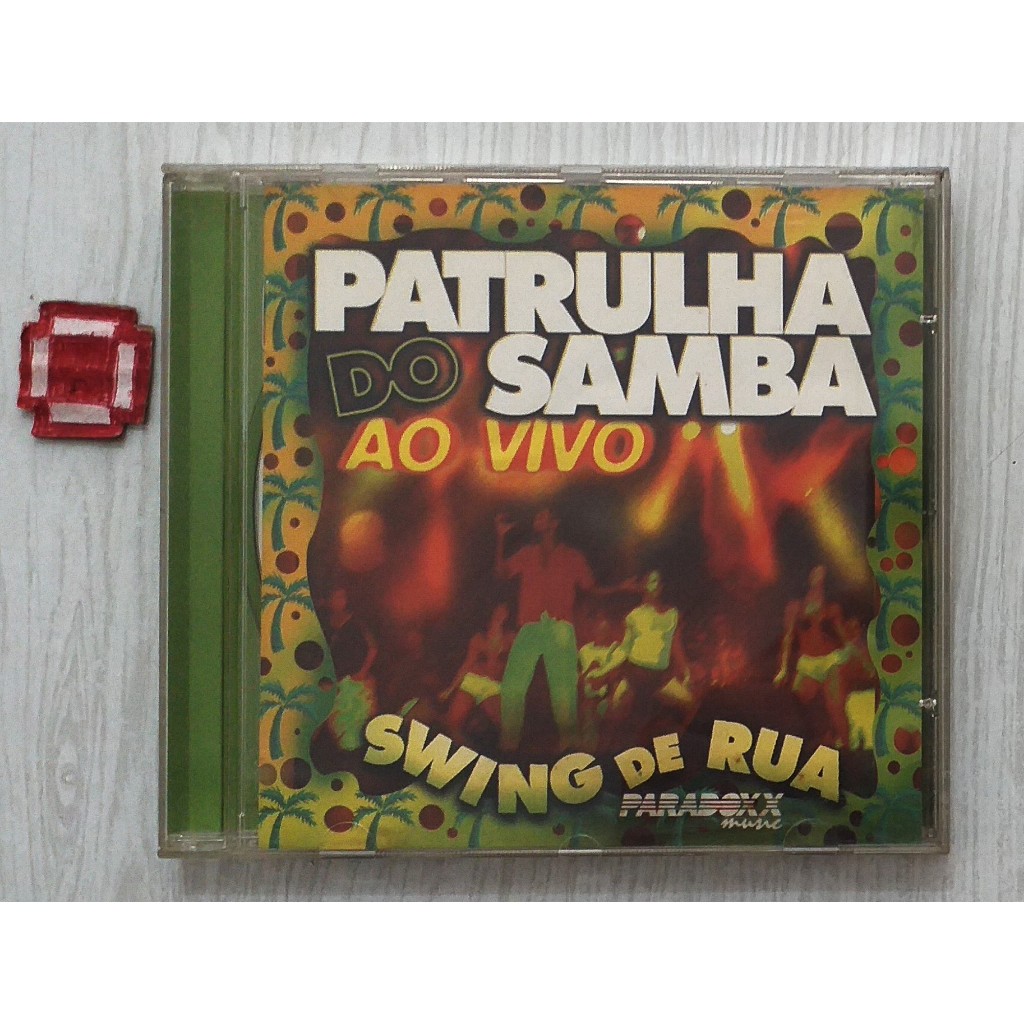 Cd Patrulha do Samba - Ao Vivo - Swing de Rua