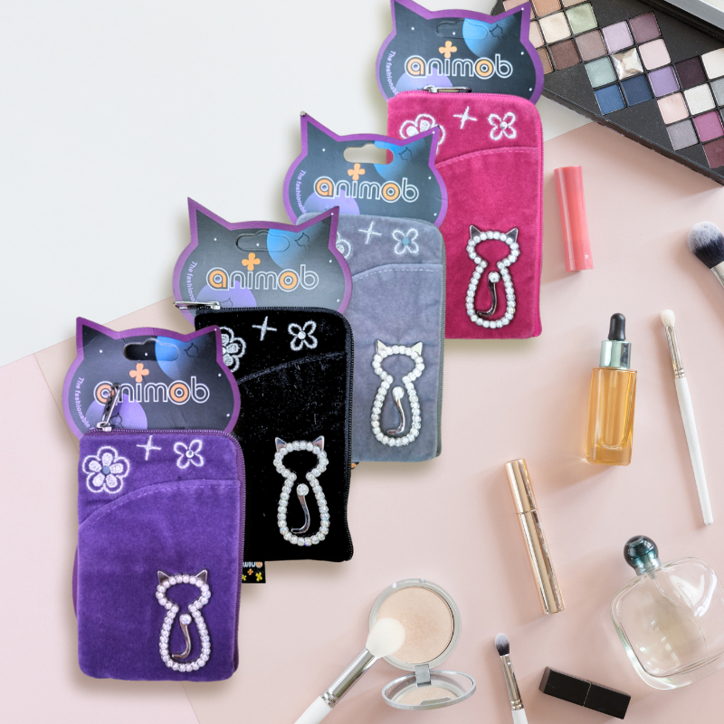 Mini Bolsinha De Mão Carteira Porta Celular Pequeno Animob