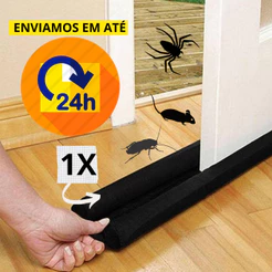 Protetor Rolinho Veda Porta 80 Cm Até 90 Cm Todos Os Tamanhos Contra Insetos