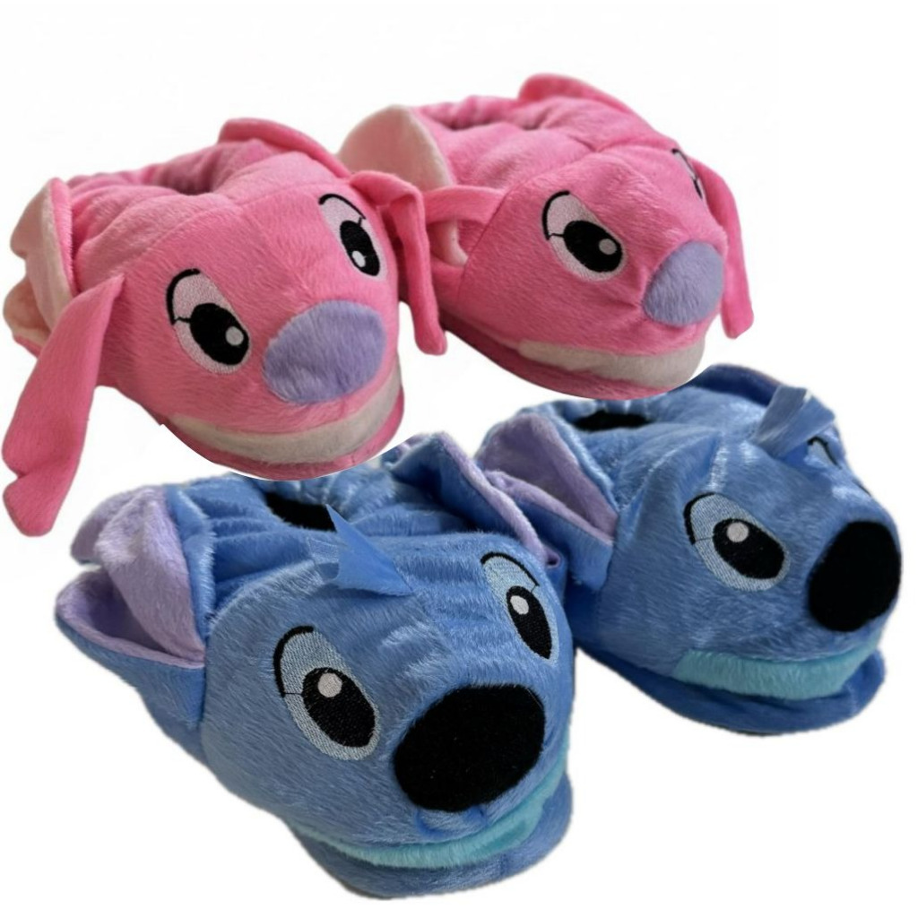 Pantufa monstro azul ou rosa lilo ohana stitc havaiano promoção