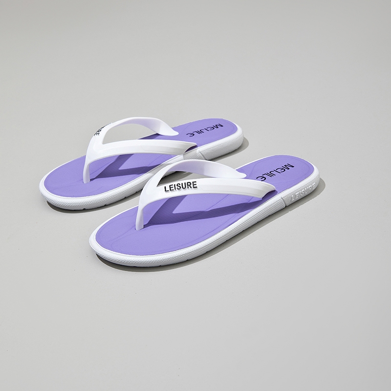 Chinelo feminino vibrante para o verão, macio e confortável, da marca Meijile. — imagem 2 de 2