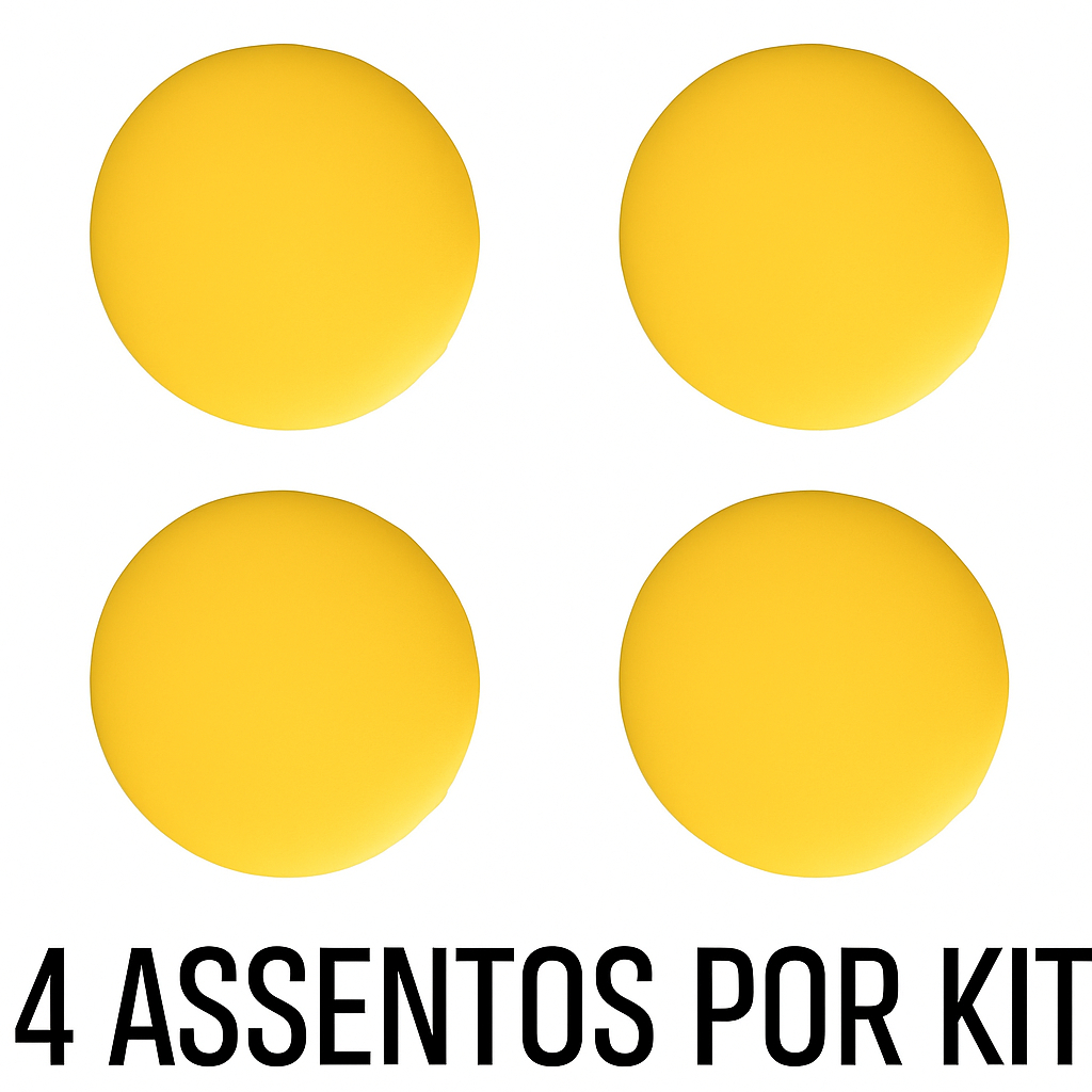 KIT 4  Assentos Estofados 40cm Para Banco/Banqueta em Oferta na Shopee