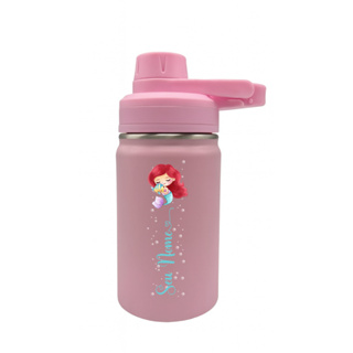 Garrafa Fresh Térmica Aço inoxidável 350 ML Personalizada com seu Nome - Sereia em Oferta na Shopee