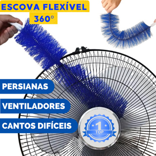Escova Flexível de Limpeza 1, 2 ou 3 unidades Dobrável Multiuso Ventilador Persianas Cantos Difíceis em Oferta na Shopee