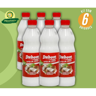 6 und Leite de Coco Dubom 500ml  - Original em Oferta na Shopee