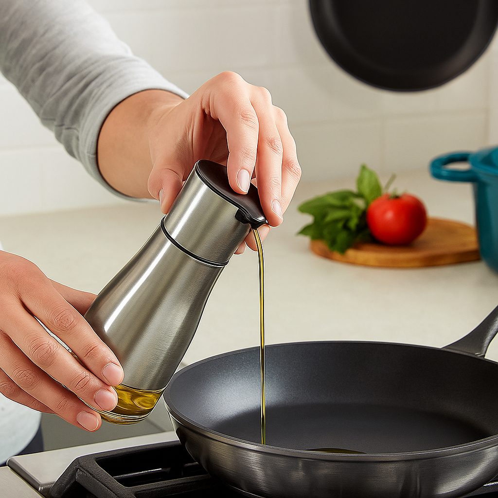 Porta Temperos Vidro 320ml Inox Cozinha Organizador Condimentos Especiarias Temperos Galheteiro