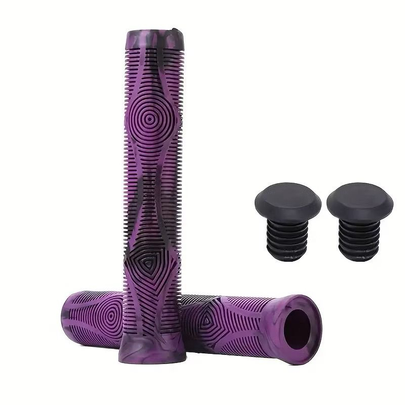 Manopla GTA 165mm Roxa Bicicleta (SEM FLANGE) para BMX, MTB, Bike DH e Grau Tipo GIOS Hupi