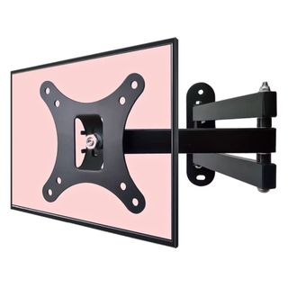 Suporte TV Tri Articulado LCD LED Plasma 10 A 26 Pol Para Parede VESA 75x75mm/100x100mm