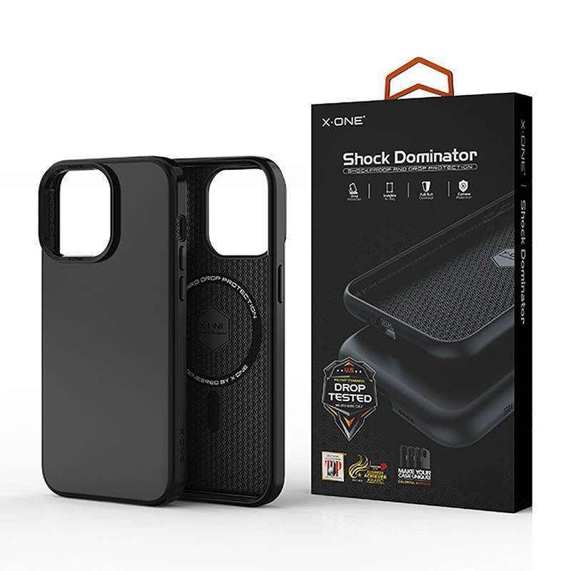 Capa X-ONE Dropguard 3.0 Preta iPhone com MAGSAFE - 1 Ano de Garantia